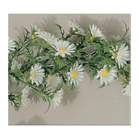 Guirlande de fleurs esprit marguerites