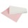 Feuille papier enduit - Vichy rose 25 x 33 cm