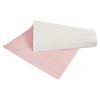 Feuille papier enduit - Vichy rose