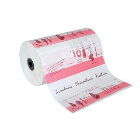 Bobine papier thermoscellable imprimé