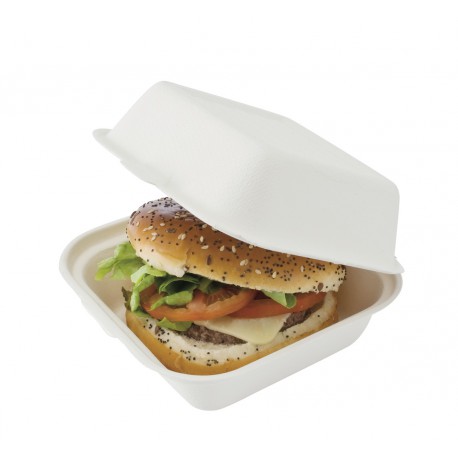 Boîte burger Bagasse