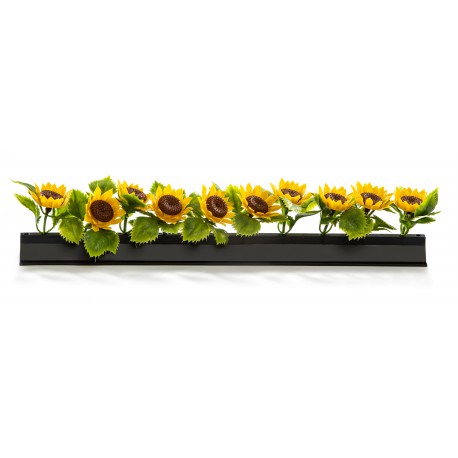 Barettes fleur de tournesol