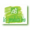 Pancarte 20x15cm Ici Produits Bio + fil nylon
